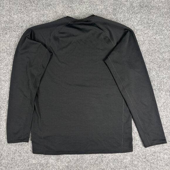 Patagonia Long-Sleeve Capilene Baselayer Shirt Size Medium Black - Picture 7 of 8